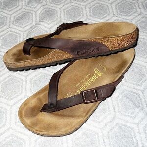 BIRKENSTOCK | Adria Sandal | Classic Brown | Leather | US Women’s 7 - 7.5